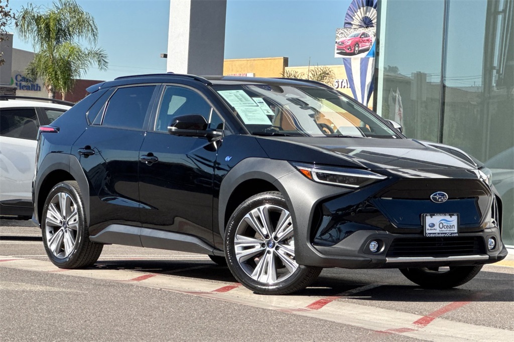 Certified 2023 Subaru SOLTERRA Limited with VIN JTMABABA6PA046141 for sale in Fullerton, CA