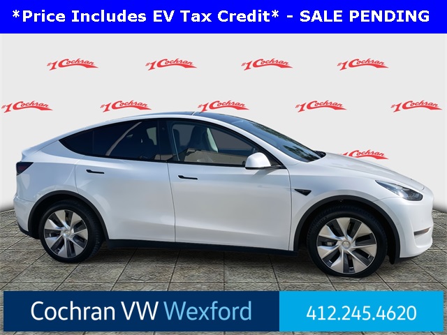 Used 2020 Tesla Model Y Long Range with VIN 5YJYGDEE3LF026754 for sale in Wexford, PA