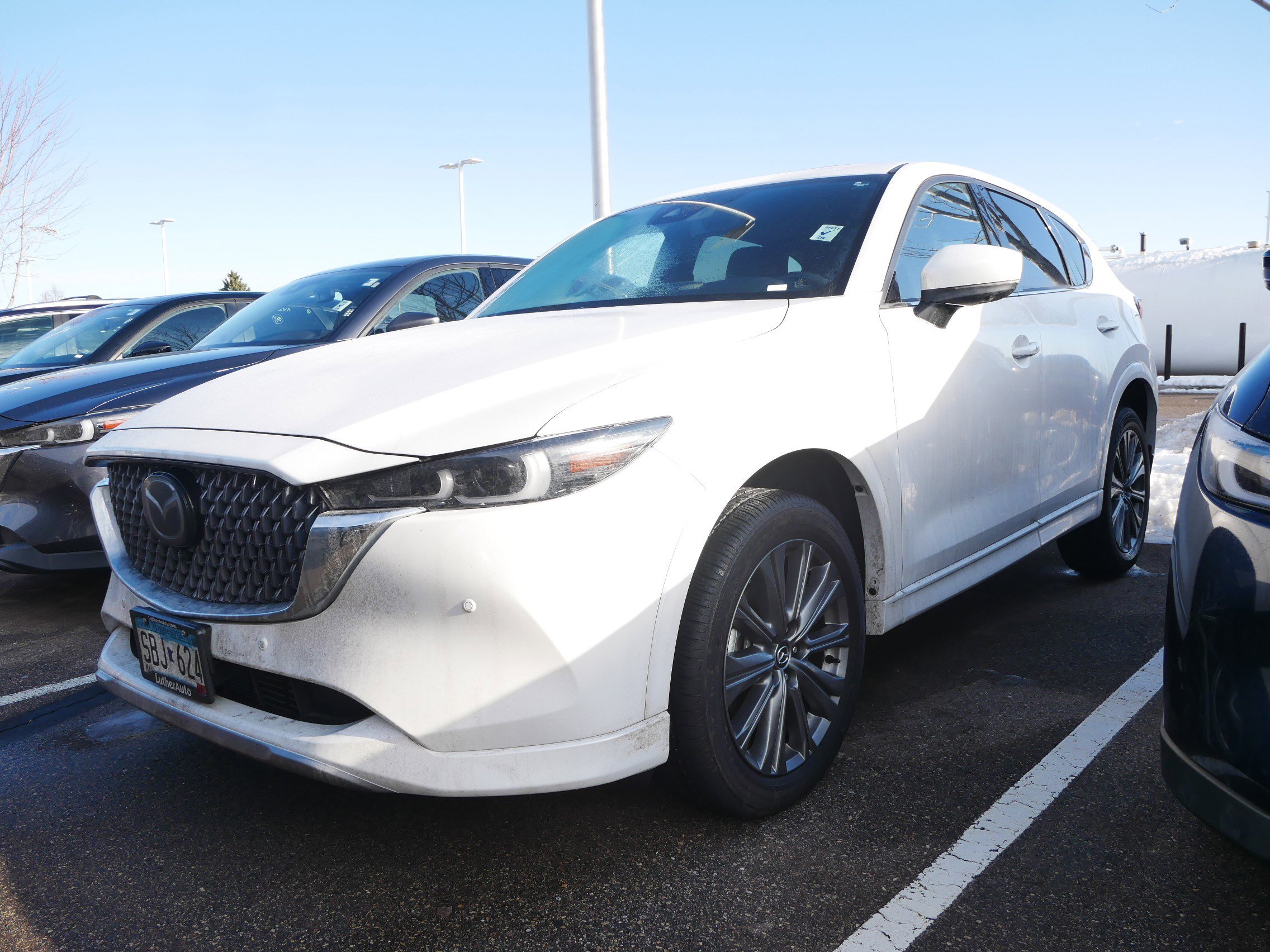 Used 2025 Mazda CX-5 Turbo Signature with VIN JM3KFBXY3S0592499 for sale in Brooklyn Center, Minnesota