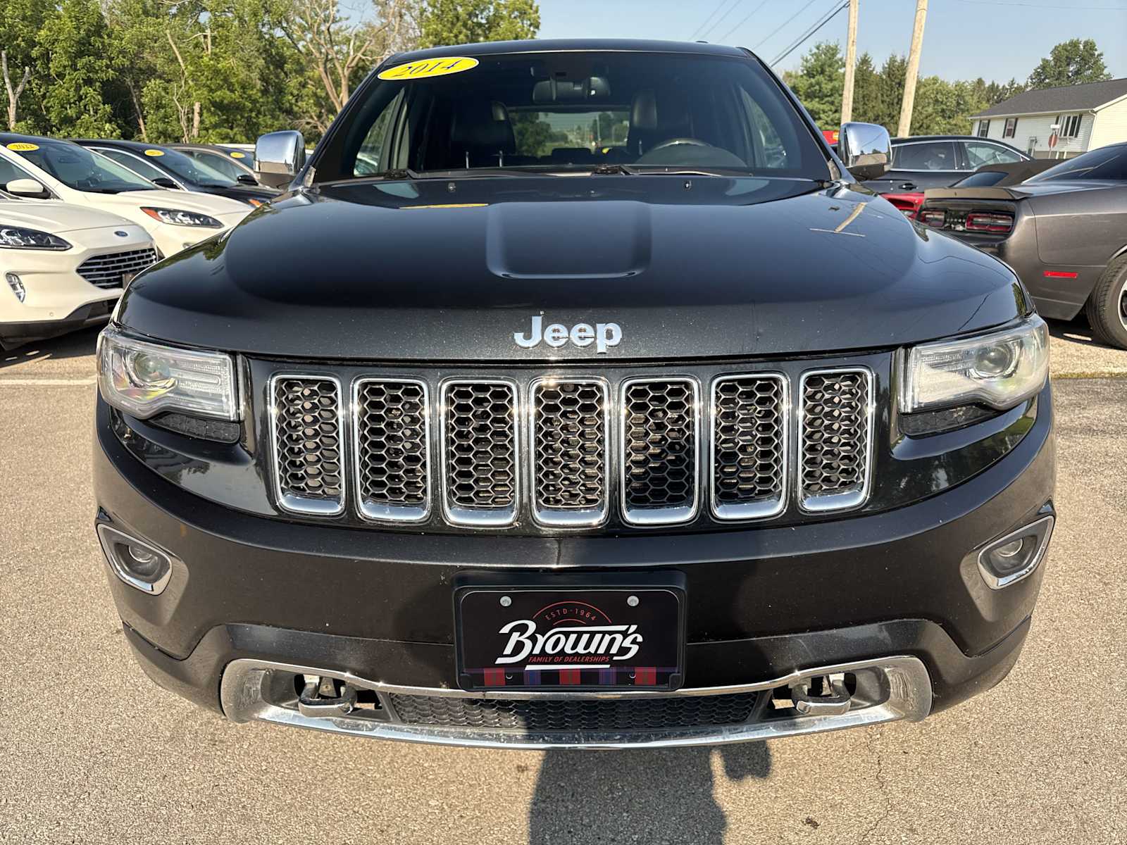 Used 2014 Jeep Grand Cherokee Overland with VIN 1C4RJFCT1EC269272 for sale in West Branch, IA