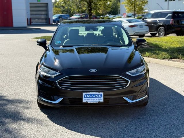 Used 2019 Ford Fusion Hybrid SEL with VIN 3FA6P0MU7KR255983 for sale in Warwick, RI