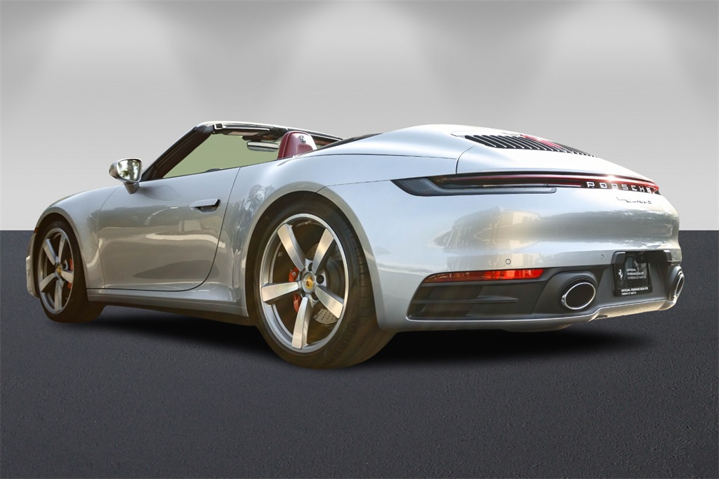 Used 2021 GT Silver Metallic Porsche Carrera S image 5