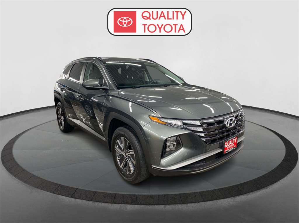 Used 2024 Hyundai Tucson Blue with VIN KM8JBCD11RU232210 for sale in Fergus Falls, Minnesota