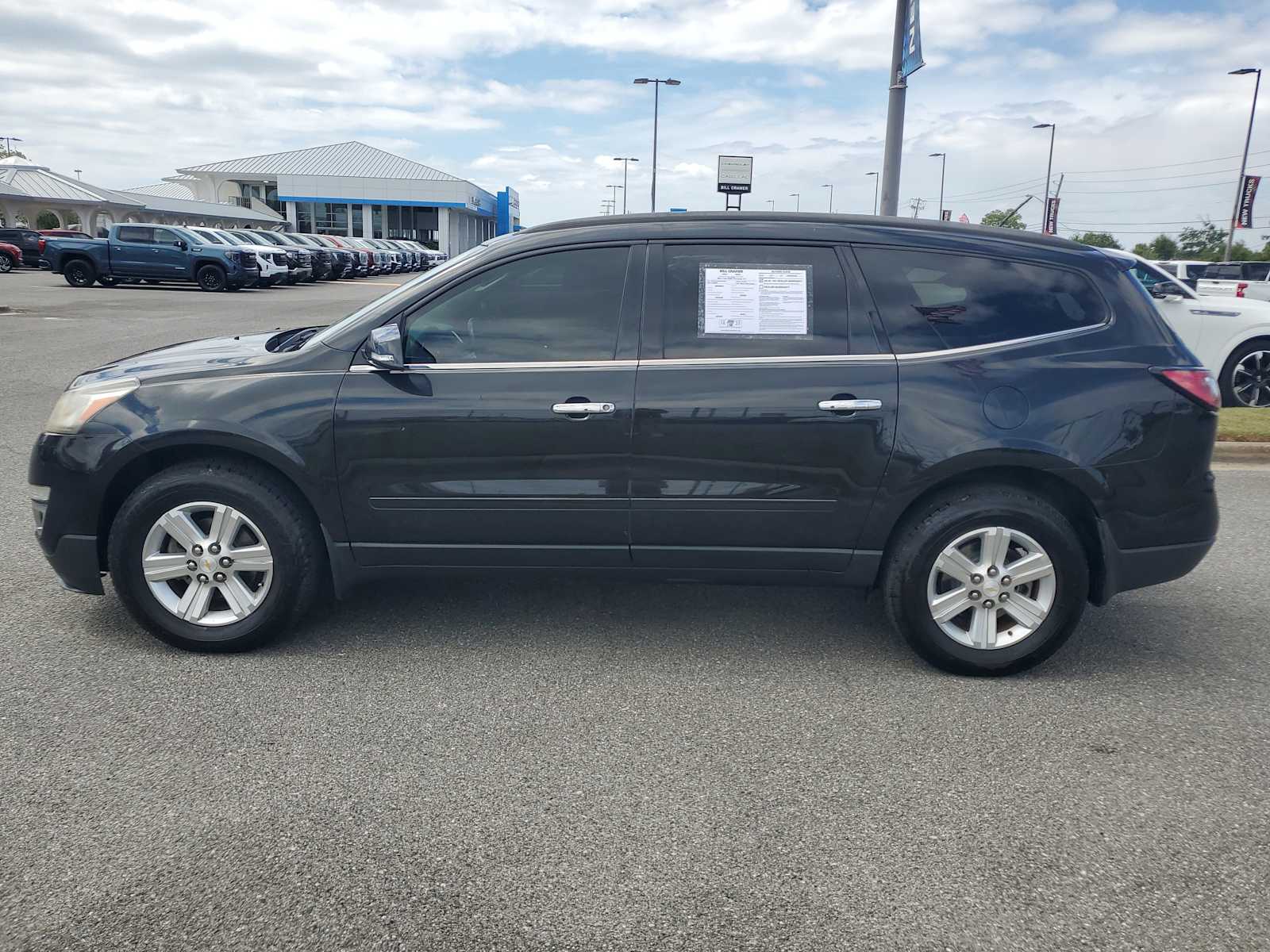Used 2013 Chevrolet Traverse 1LT with VIN 1GNKVGKD8DJ191550 for sale in Panama City, FL