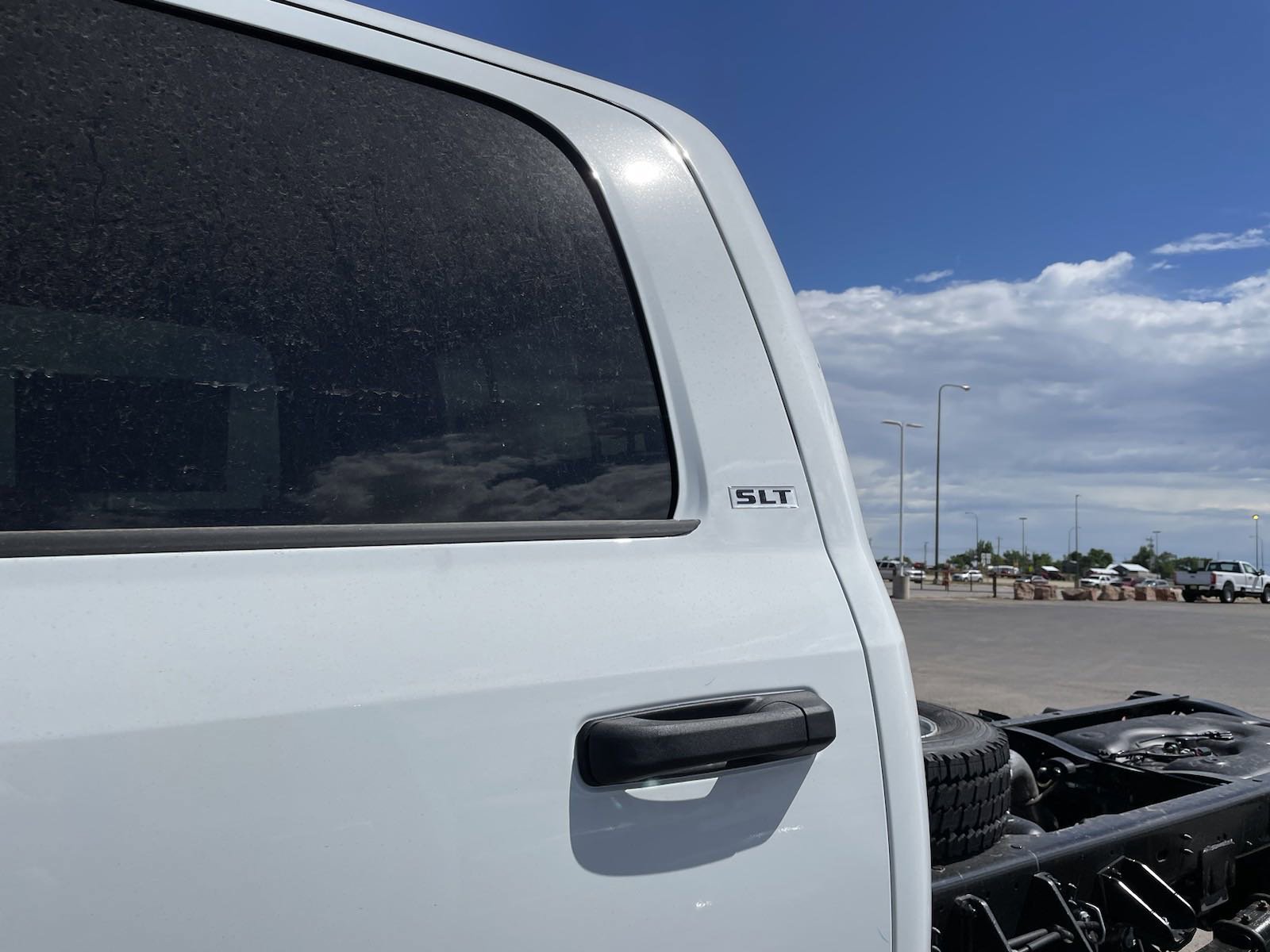 New 2024 Bright White Clearcoat Ram SLT image 7