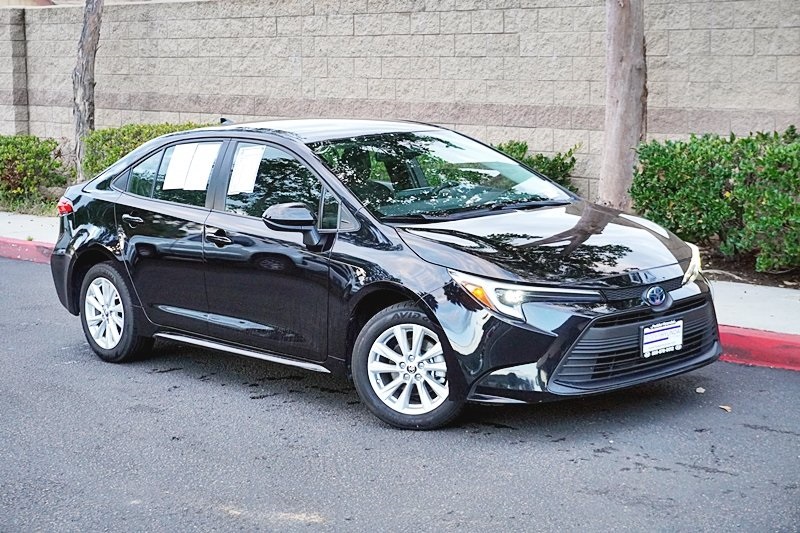 Used 2024 Black Toyota LE image 2