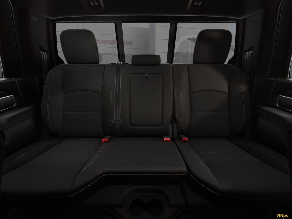 New 2026 Ceramic Gray Clear-Coat Exterior Paint RAM Big Horn Night Edition image 15