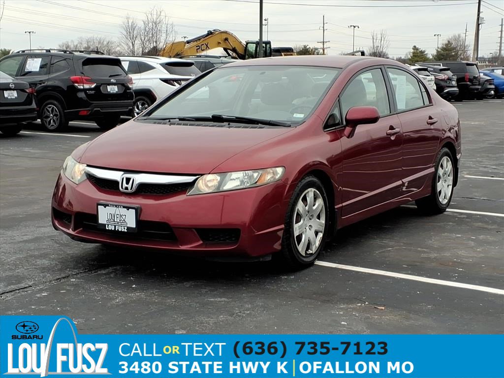 Used 2011 Honda Civic LX with VIN 2HGFA1F55BH550374 for sale in St. Peters, MO