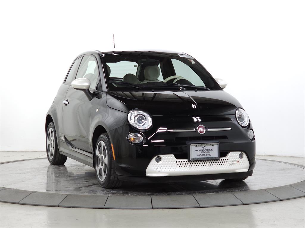 Used 2016 FIAT 500e Battery Electric with VIN 3C3CFFGE9GT152375 for sale in Schaumburg, IL