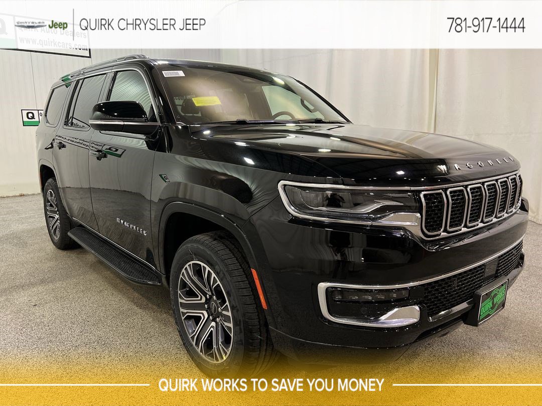 New 2025 Diamond Black Crystal Pearlcoat Jeep BASE image 1
