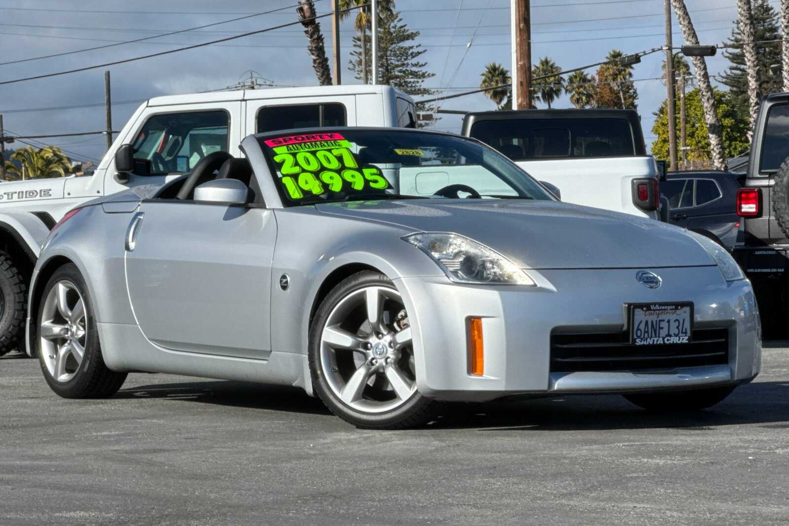 Used 2007 Nissan 350Z Roadster Touring with VIN JN1BZ36A77M651163 for sale in Santa Cruz, CA