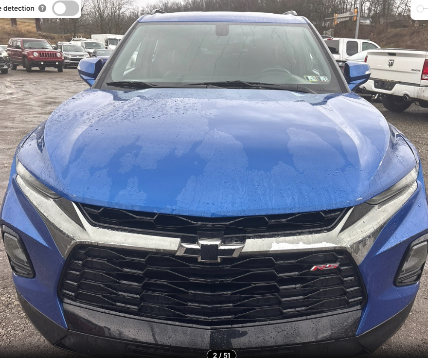 Used 2019 Chevrolet Blazer RS with VIN 3GNKBJRS2KS614581 for sale in Kansas City