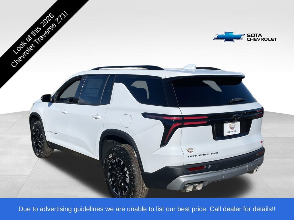 2026 Chevrolet Traverse Z71 photo 3