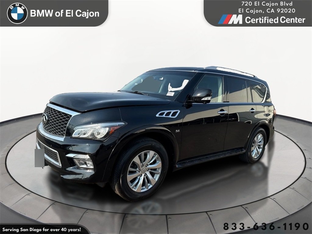 Used 2017 INFINITI QX80 Base with VIN JN8AZ2NF7H9644500 for sale in El Cajon, CA