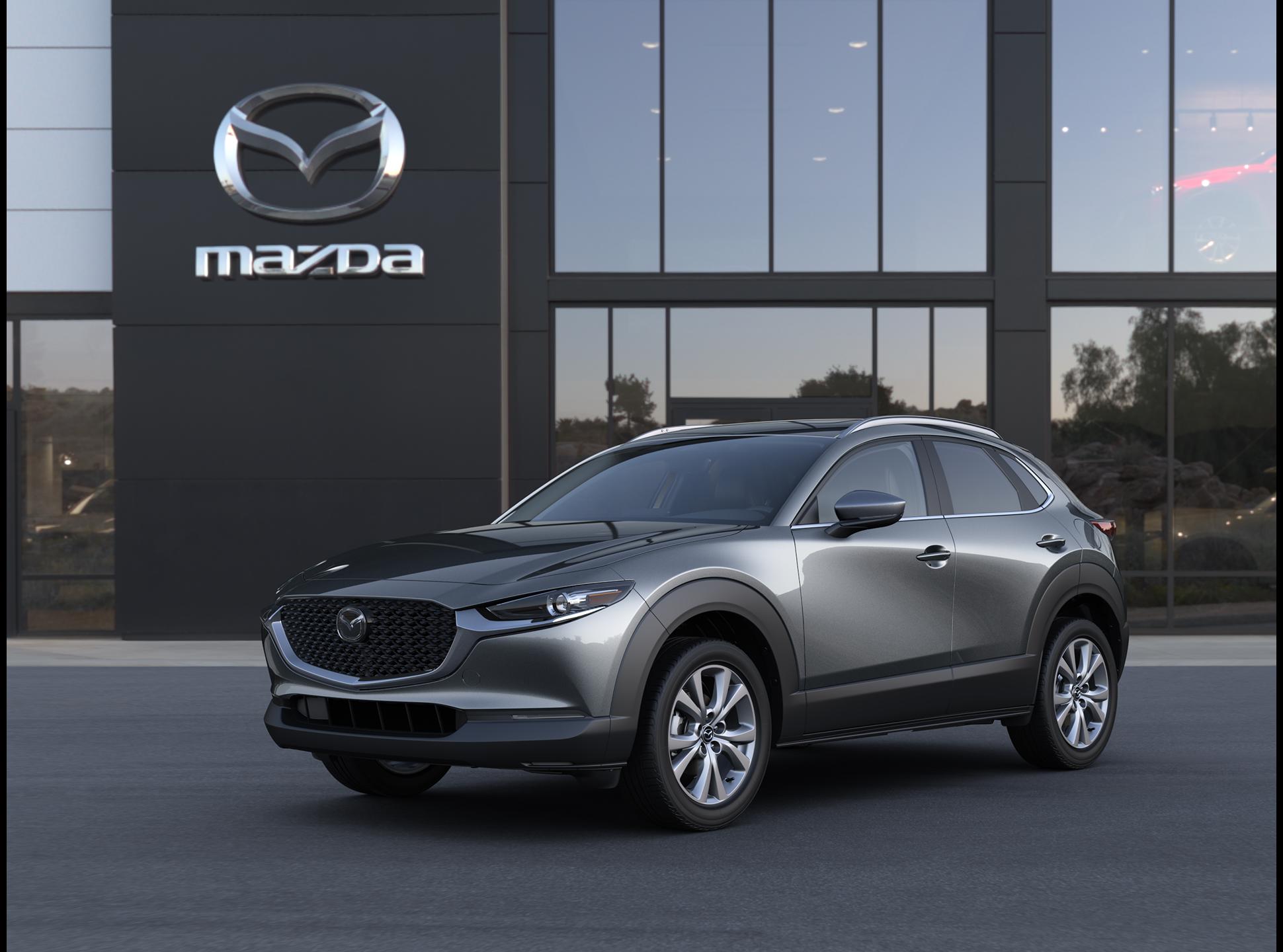 New 2025 Machine Gray Metallic Mazda 2.5 S Preferred AWD image 1
