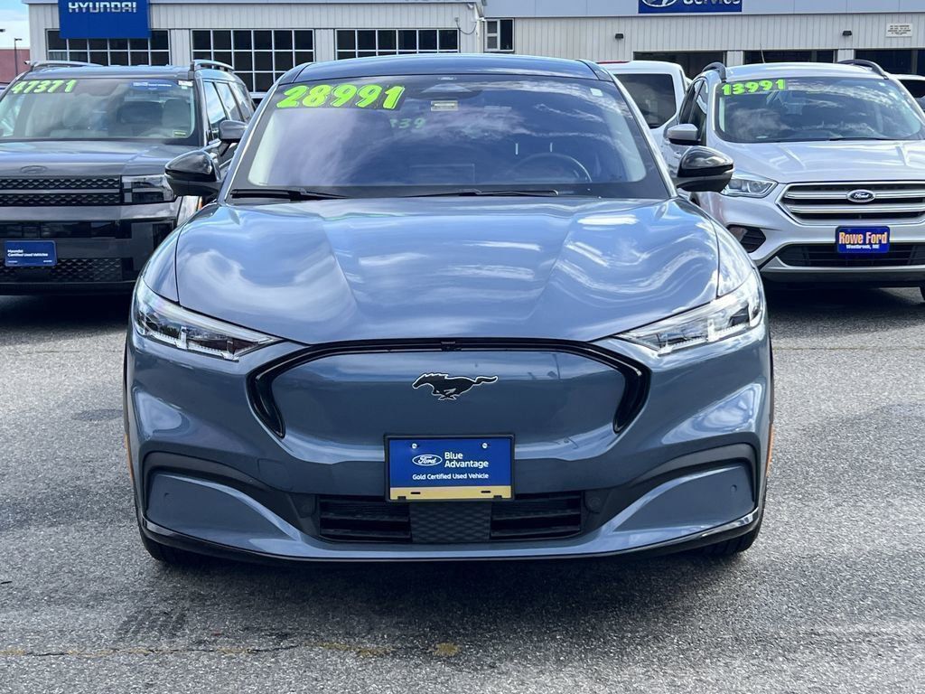 Certified 2023 Ford Mustang Mach-E Premium AWD with VIN 3FMTK3SU7PMA27742 for sale in Westbrook, ME