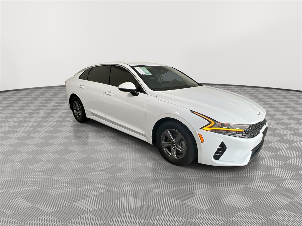 Used 2022 Kia K5 LXS with VIN 5XXG14J23NG151388 for sale in Greenacres, FL