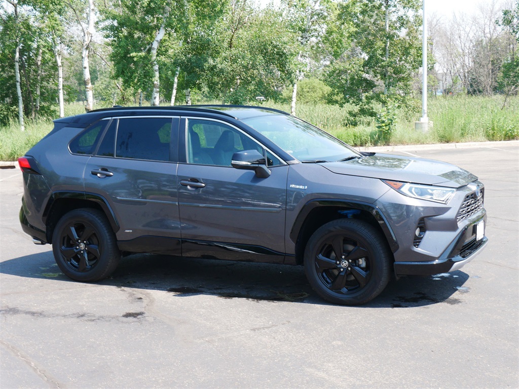 Used 2021 Toyota RAV4 XSE with VIN 2T3E6RFV8MW028142 for sale in Minneapolis, Minnesota