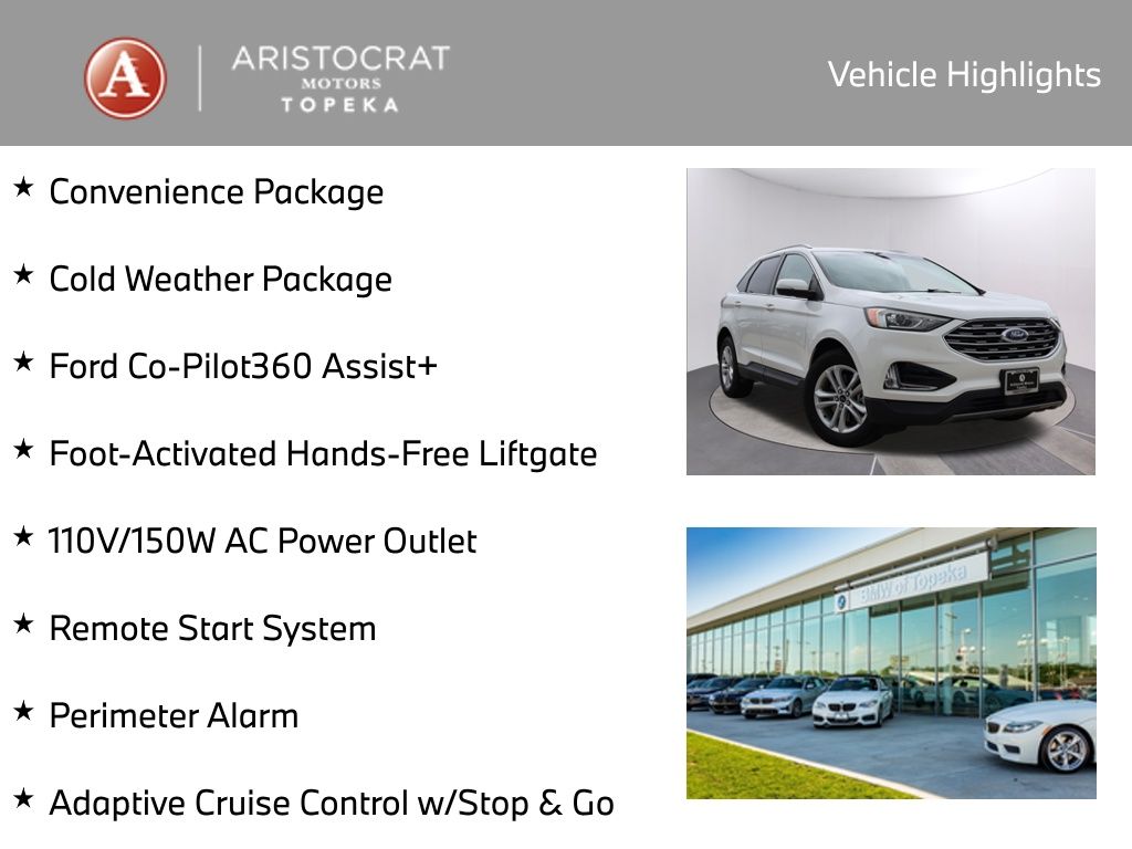 Used 2020 Ford Edge SEL with VIN 2FMPK4J95LBB00848 for sale in Kansas City