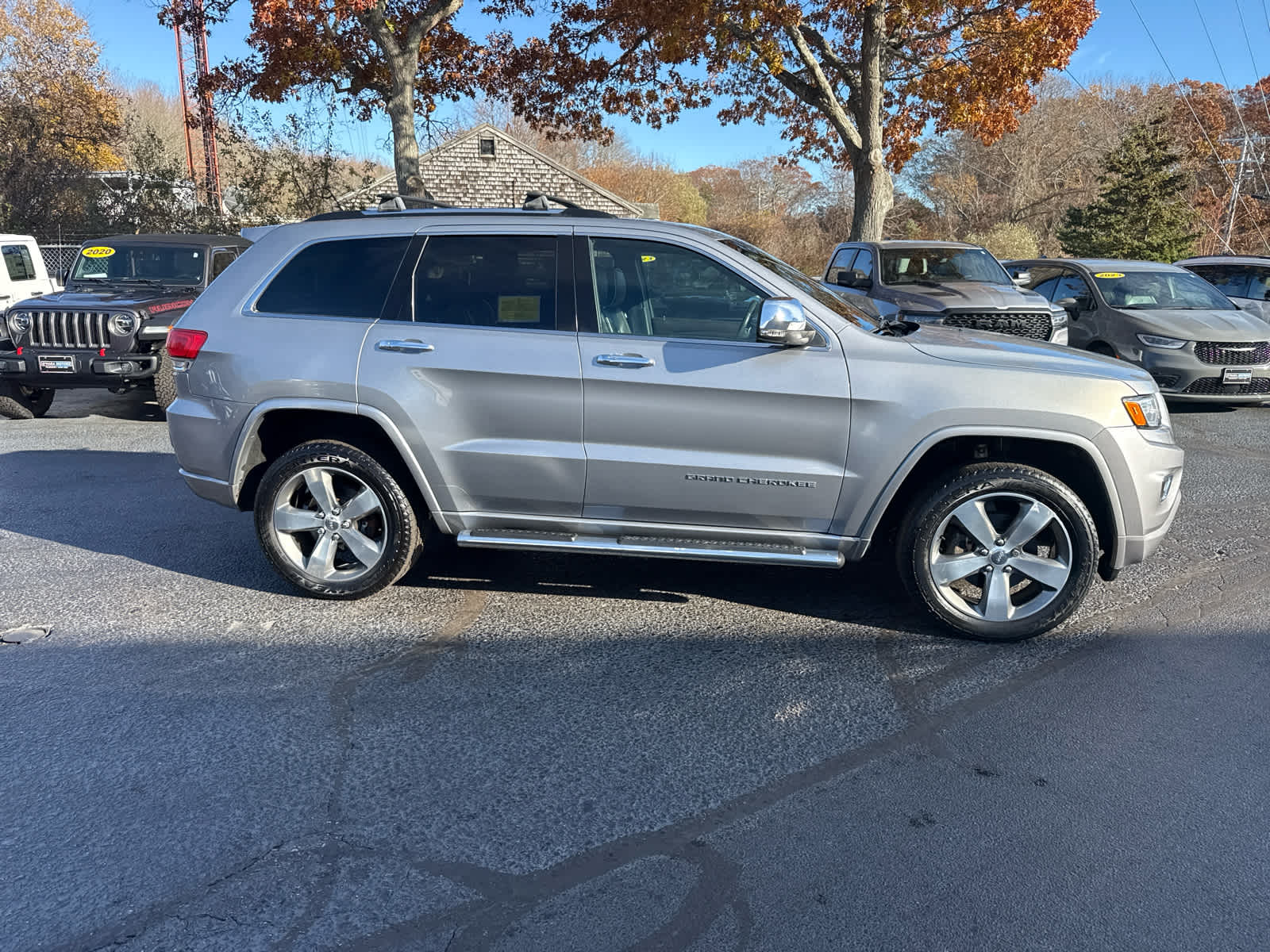 Certified 2016 Jeep Grand Cherokee Overland with VIN 1C4RJFCG6GC495118 for sale in Falmouth, MA