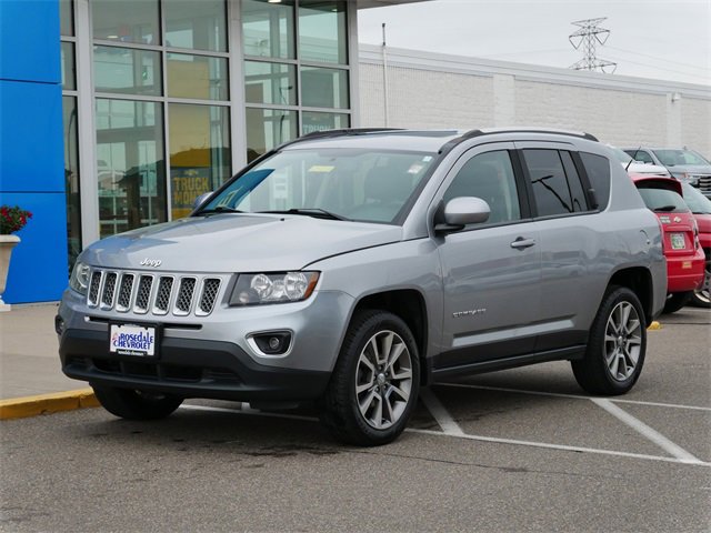 Used 2016 Jeep Compass High Altitude with VIN 1C4NJDEB6GD681157 for sale in Roseville, Minnesota