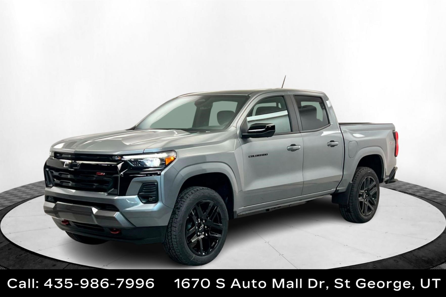 New 2025 Sterling Gray Metallic Chevrolet Z71 image 1