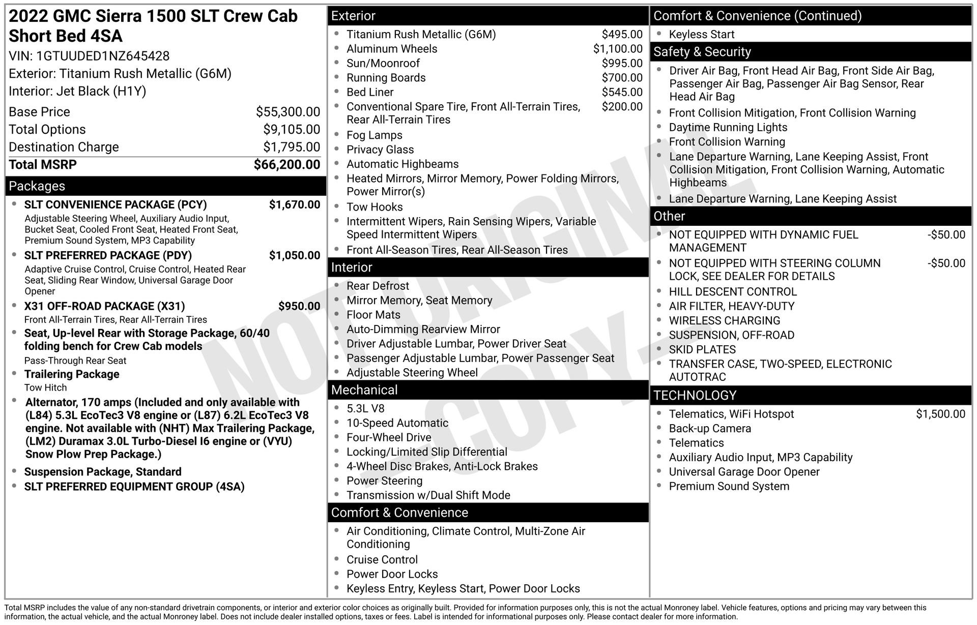 2022 GMC Sierra 1500 SLT's photo