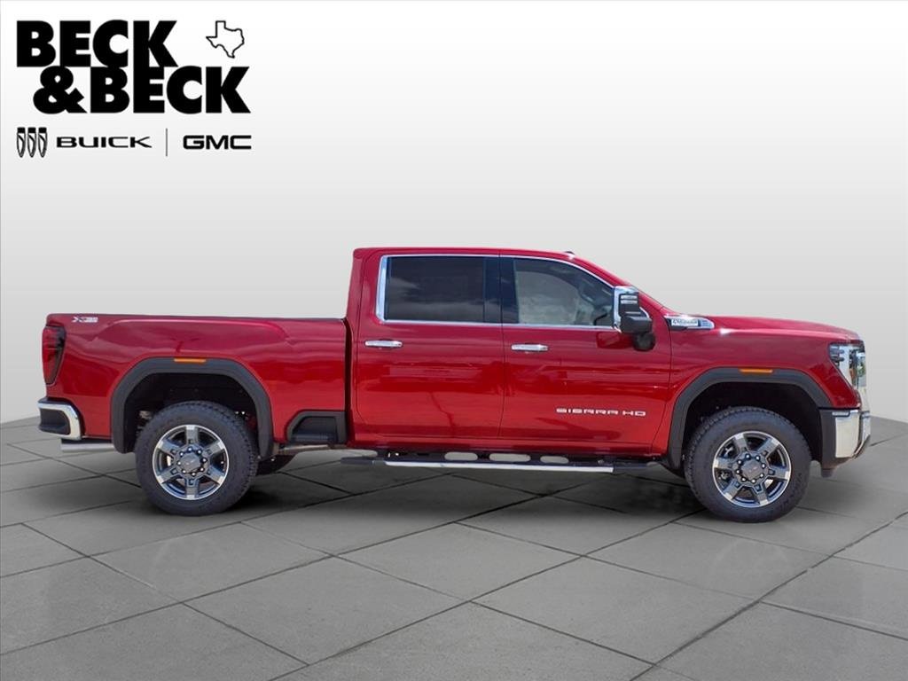 New 2025 Volcanic Red Tintcoat GMC SLT image 4