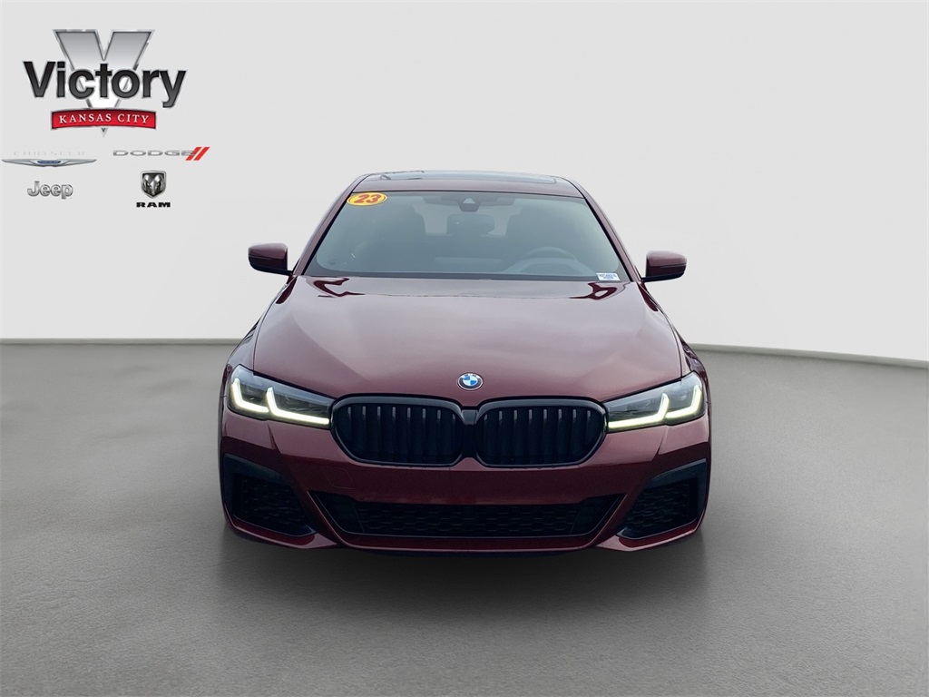 Used 2023 BMW 5 Series 540i with VIN WBA73BJ0XPCL76677 for sale in Kansas City