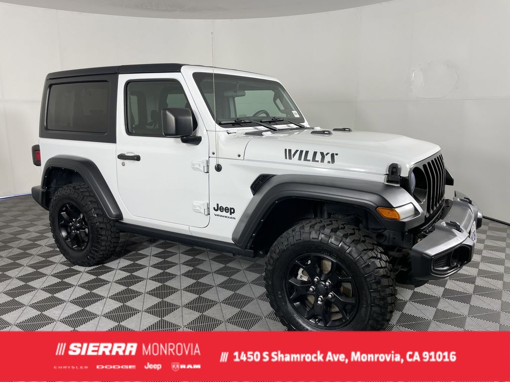 Used 2021 White Jeep Willys Sport image 1