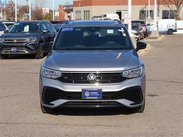 Certified 2024 Volkswagen Tiguan SE R-LINE BLACK with VIN 3VV8B7AXXRM210120 for sale in Inver Grove Heights, Minnesota