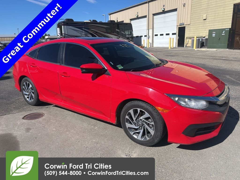 Used 2017 Honda Civic EX with VIN 2HGFC2F79HH533832 for sale in Pasco, WA