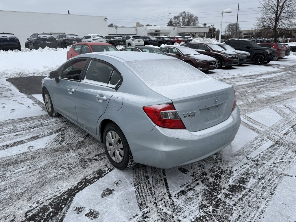 Used 2012 Honda Civic LX with VIN 19XFB2F58CE009107 for sale in Brighton, MI