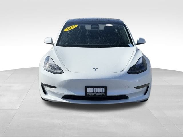 Used 2023 Tesla Model 3 Base with VIN 5YJ3E1EA3PF649681 for sale in Hurst, TX