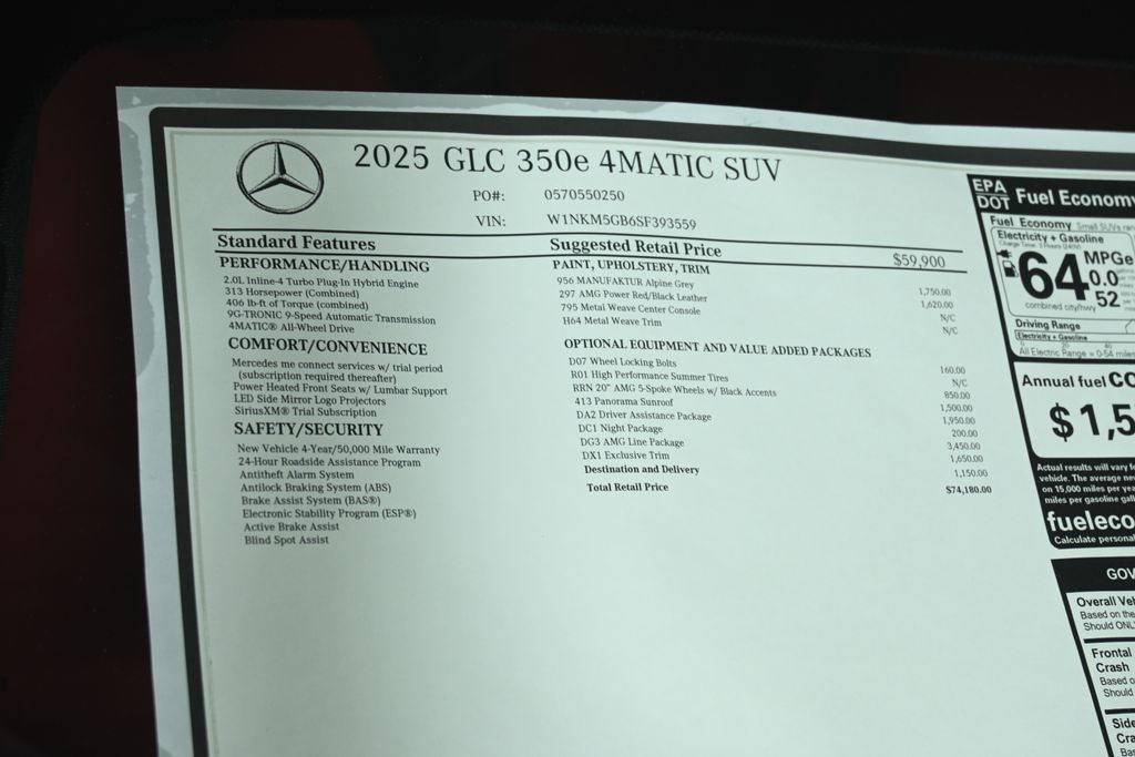 2025 Mercedes Benz GLC 350e 4MATIC photo 26
