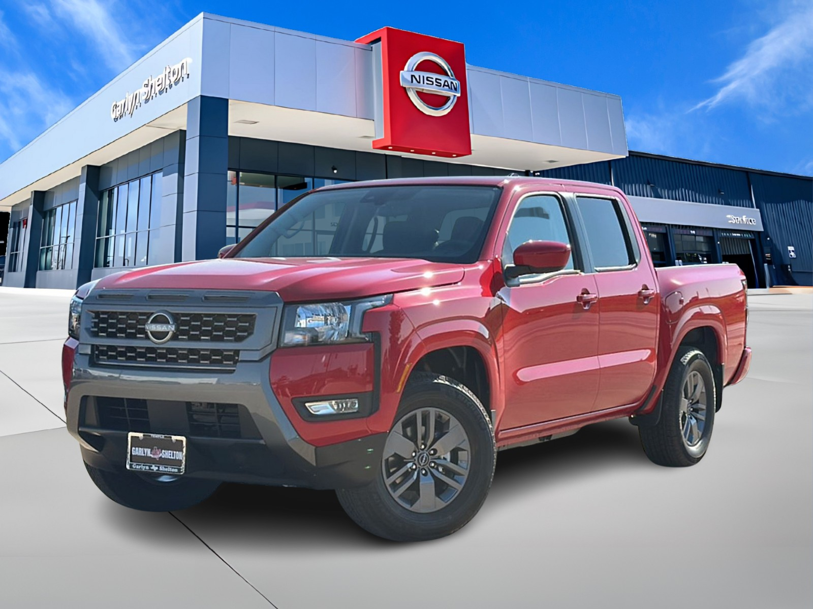 New 2025 Red Alert Nissan Crew Cab SV 4x2 image 1