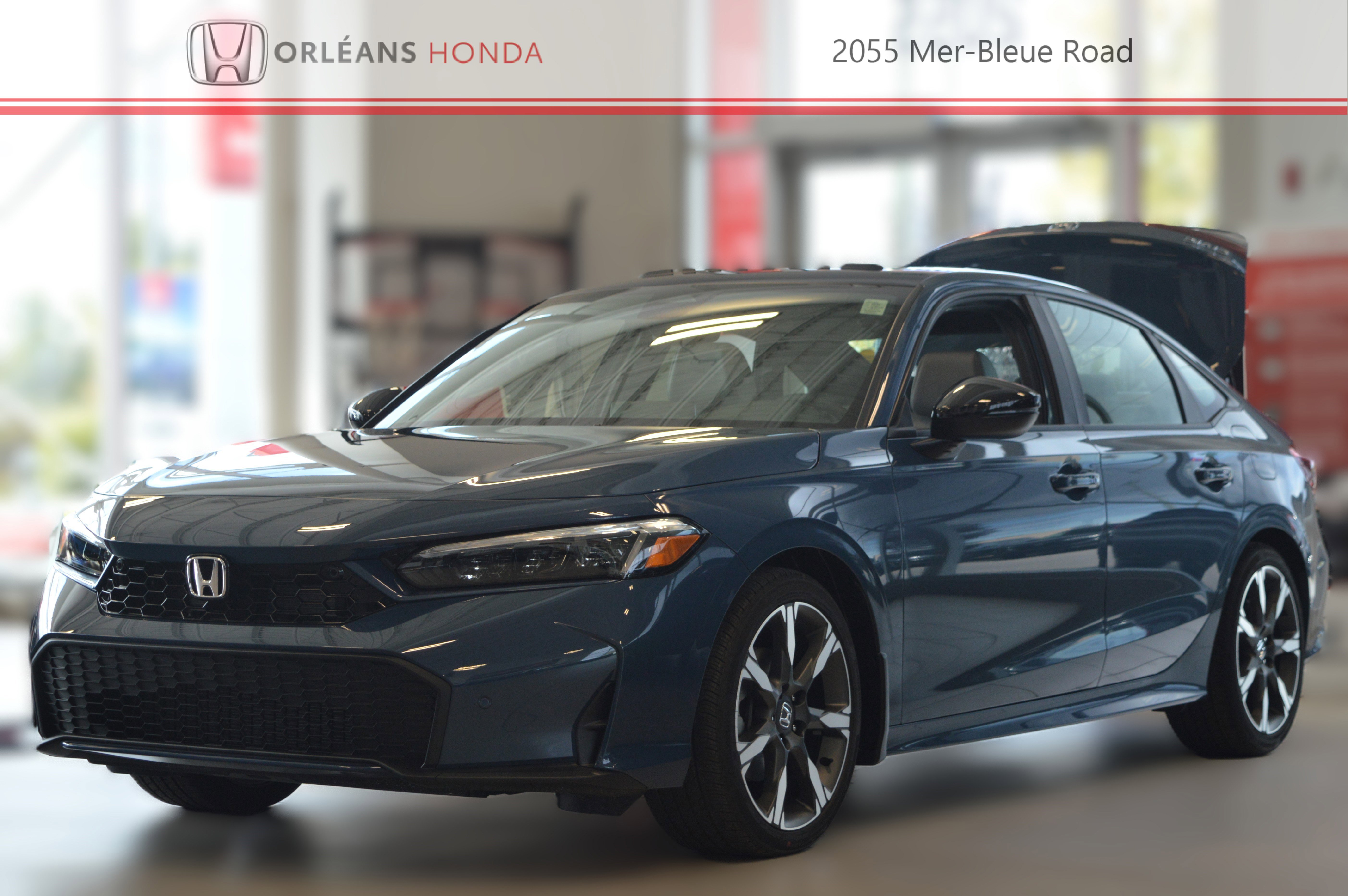 New 2025 Blue Honda Sport Touring image 1