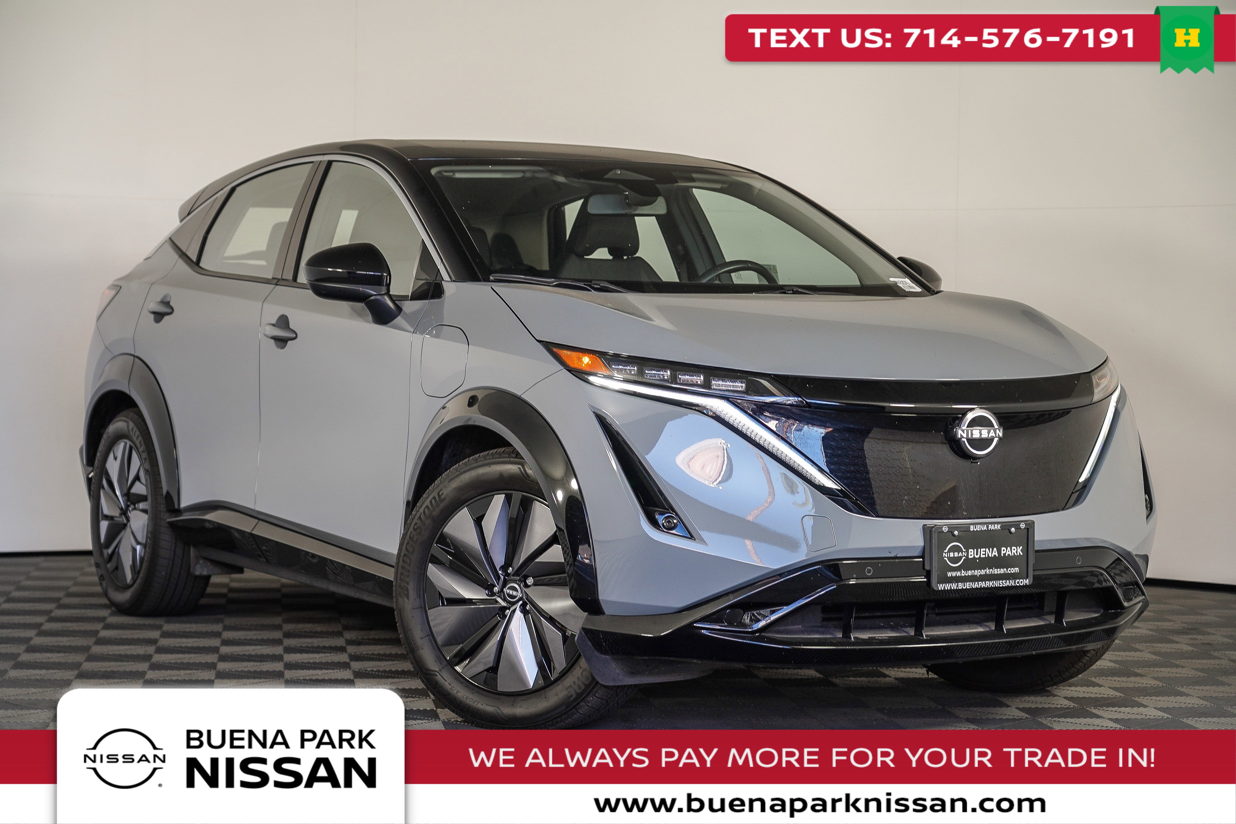 Used 2024 Nissan ARIYA Venture+ with VIN JN1BF0AA0RM432076 for sale in Buena Park, CA