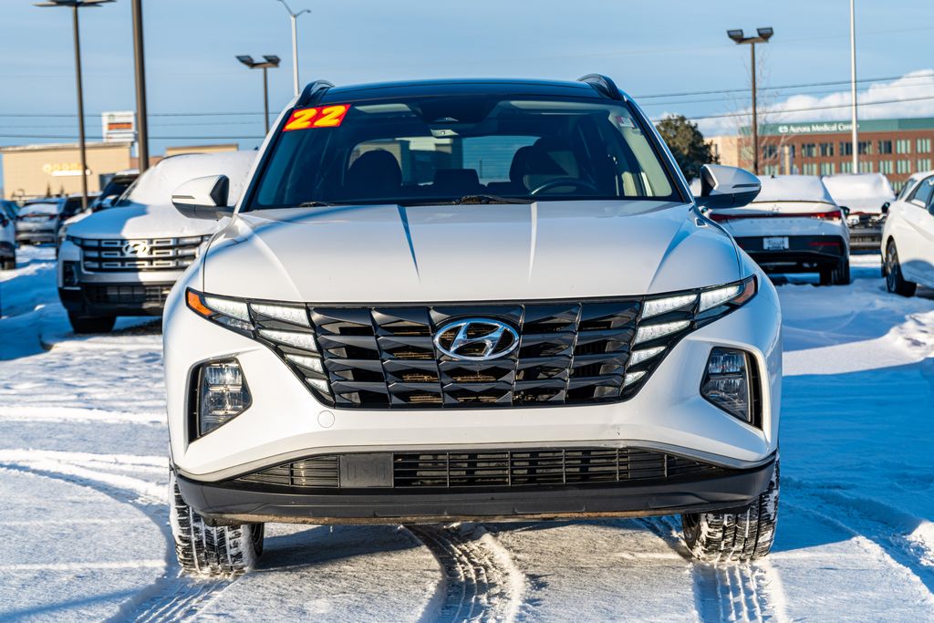 Used 2022 Hyundai Tucson SEL Convenience with VIN KM8JFCA13NU017124 for sale in Mount Pleasant, WI