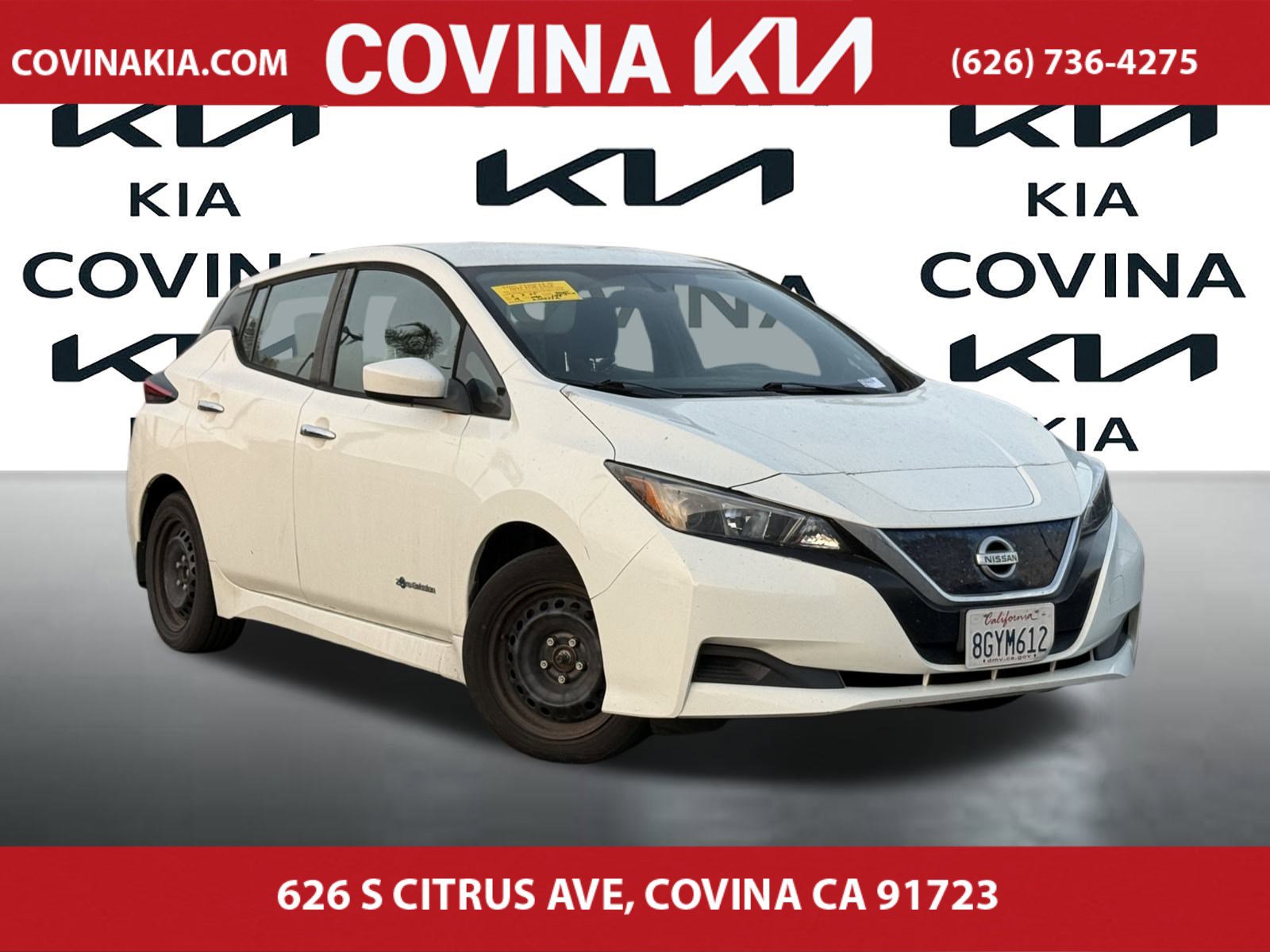 Used 2019 Nissan Leaf S with VIN 1N4AZ1CP5KC303310 for sale in Covina, CA