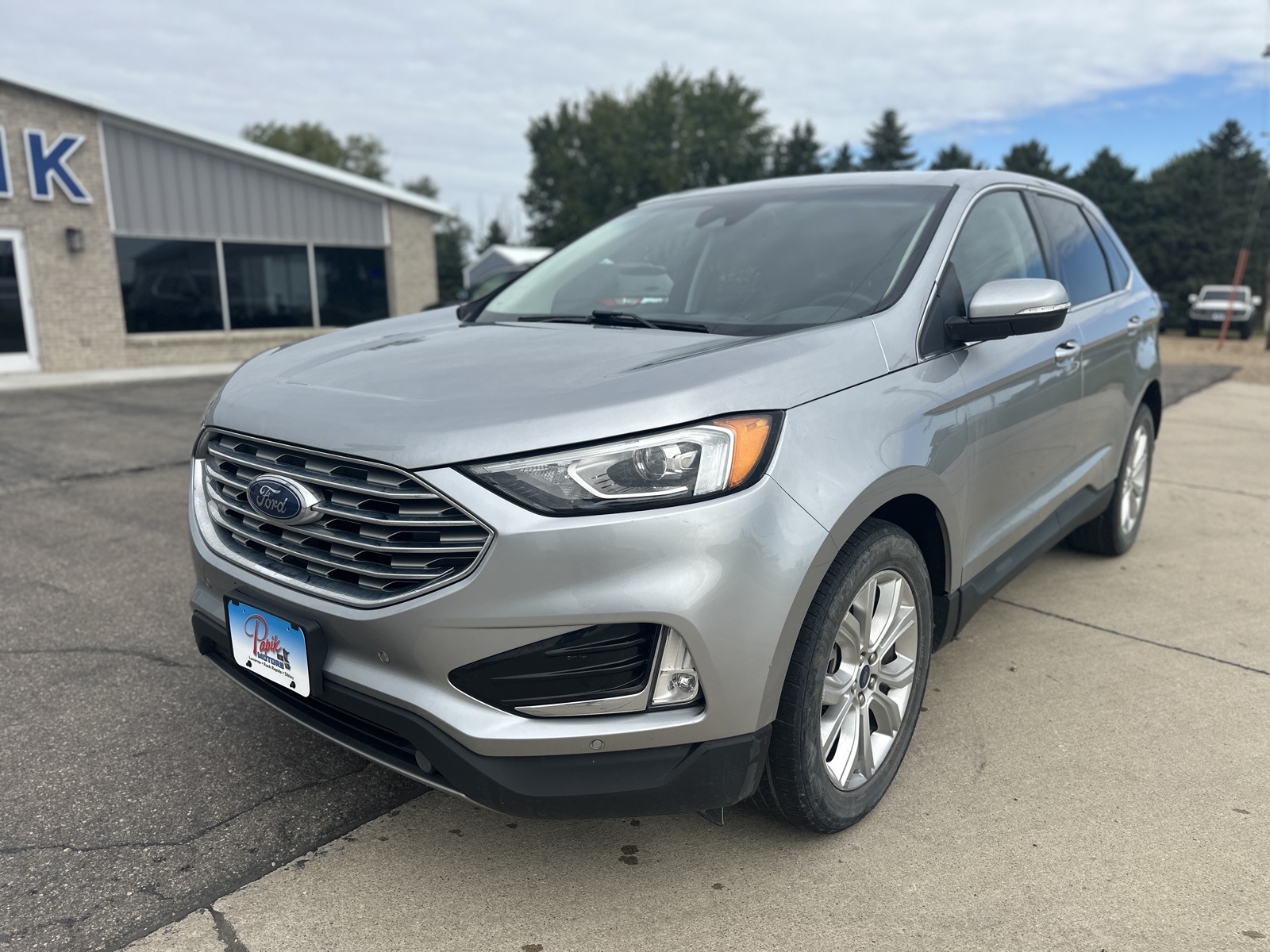 Used 2022 Ford Edge Titanium with VIN 2FMPK4K99NBA17053 for sale in Luverne, Minnesota