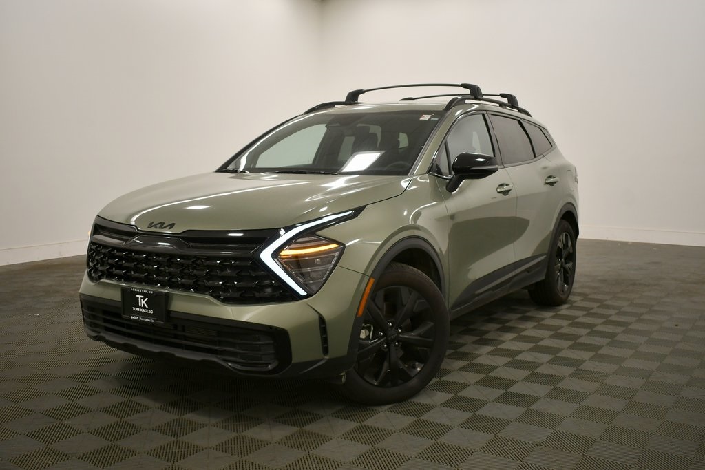 Certified 2025 Kia Sportage X-Line with VIN 5XYK6CDF9SG270381 for sale in Rochester, Minnesota