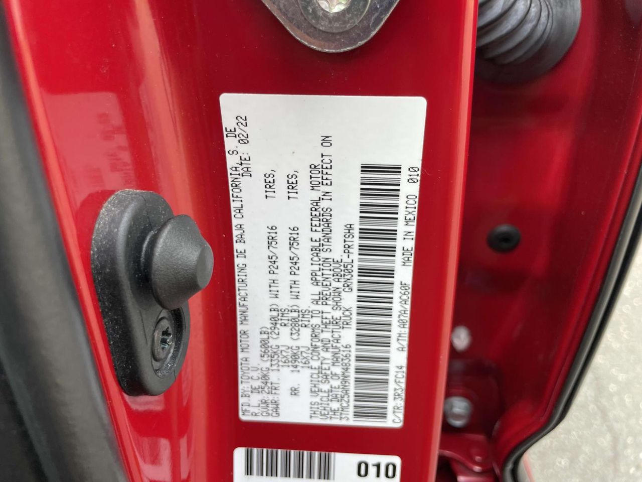 2022 Toyota Tacoma SR5 V6 photo 10