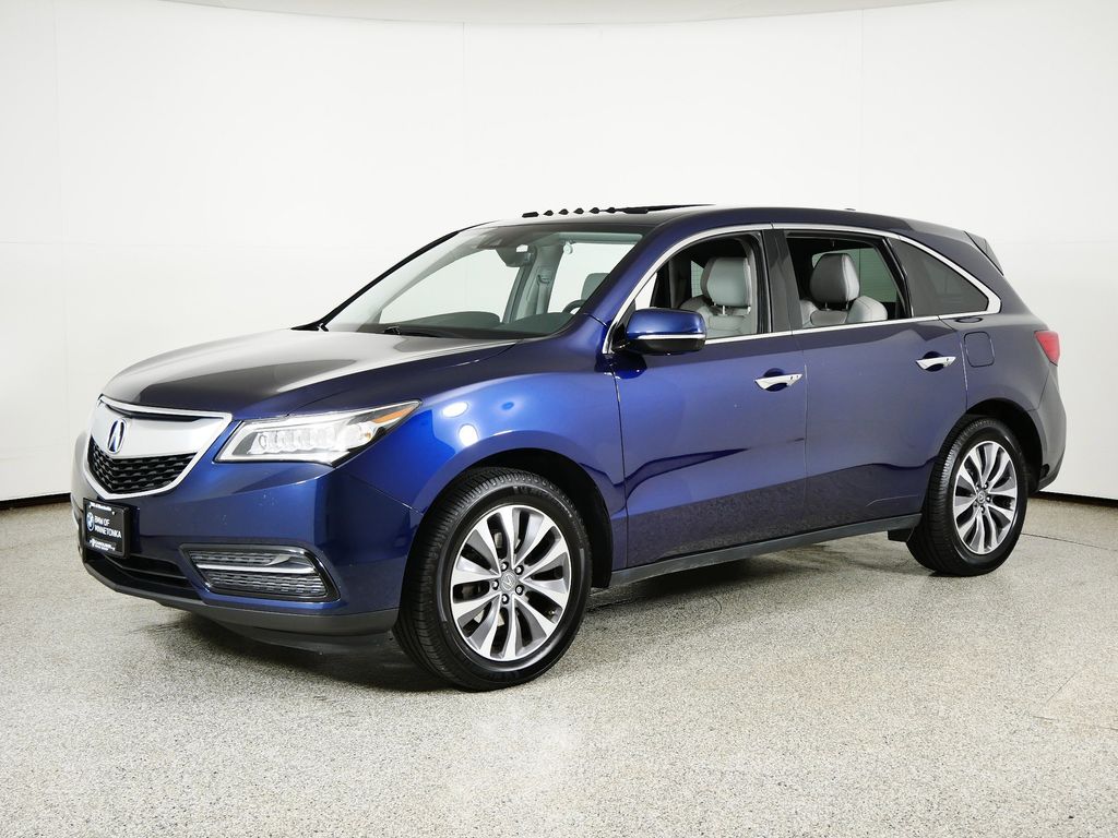 Used 2016 Acura MDX Technology Package with VIN 5FRYD4H40GB027487 for sale in Wayzata, Minnesota