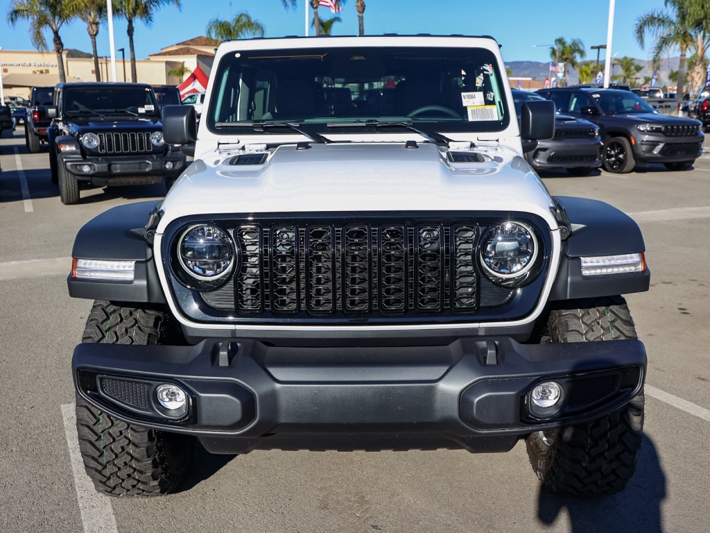New 2026 Bright White Clear-Coat Exterior Paint Jeep Willys image 7