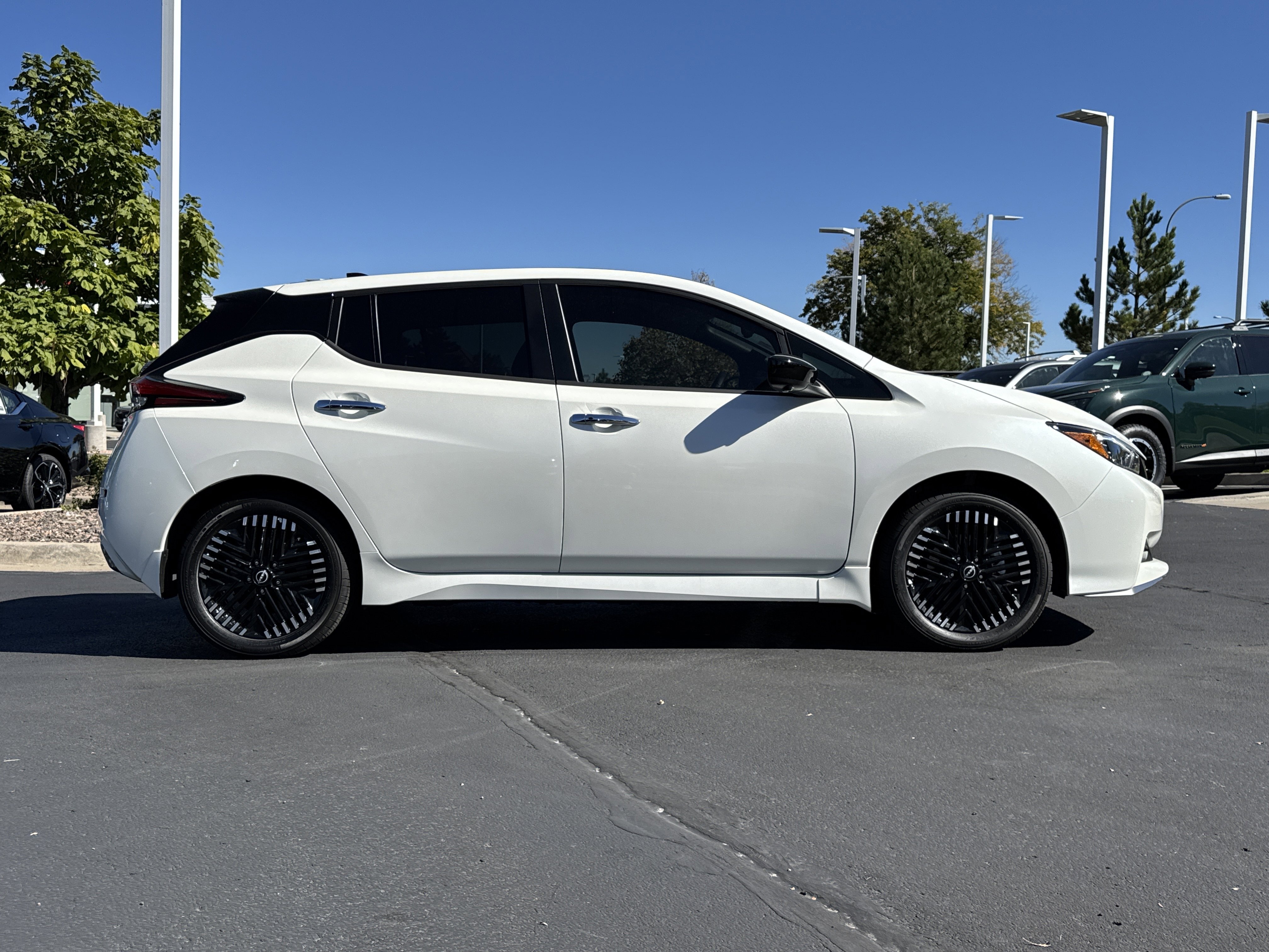 Certified 2025 Nissan Leaf SV PLUS with VIN 1N4CZ1CV5SC558627 for sale in Lakewood, CO