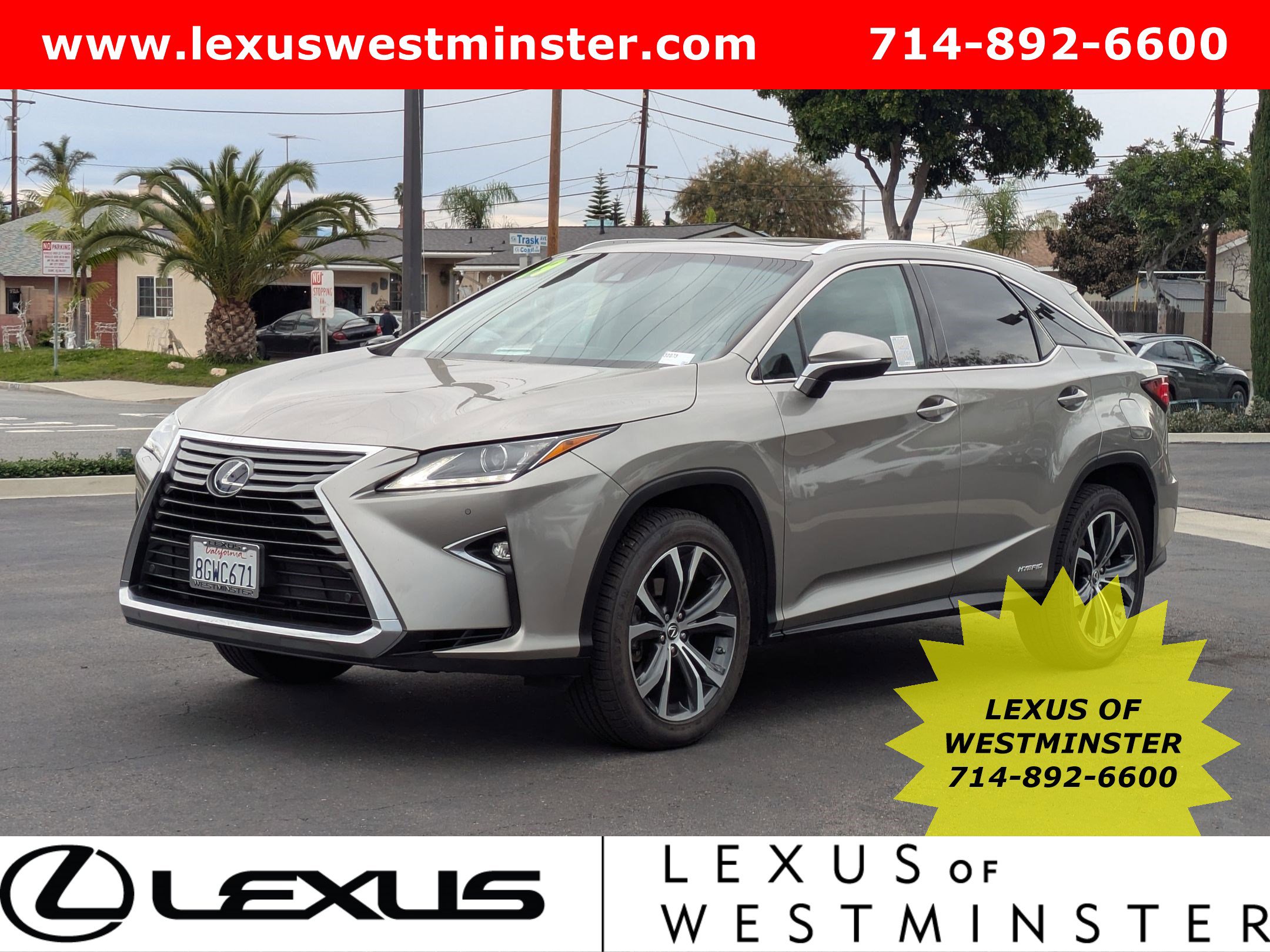 2019 Lexus RX Hybrid 450h's photo