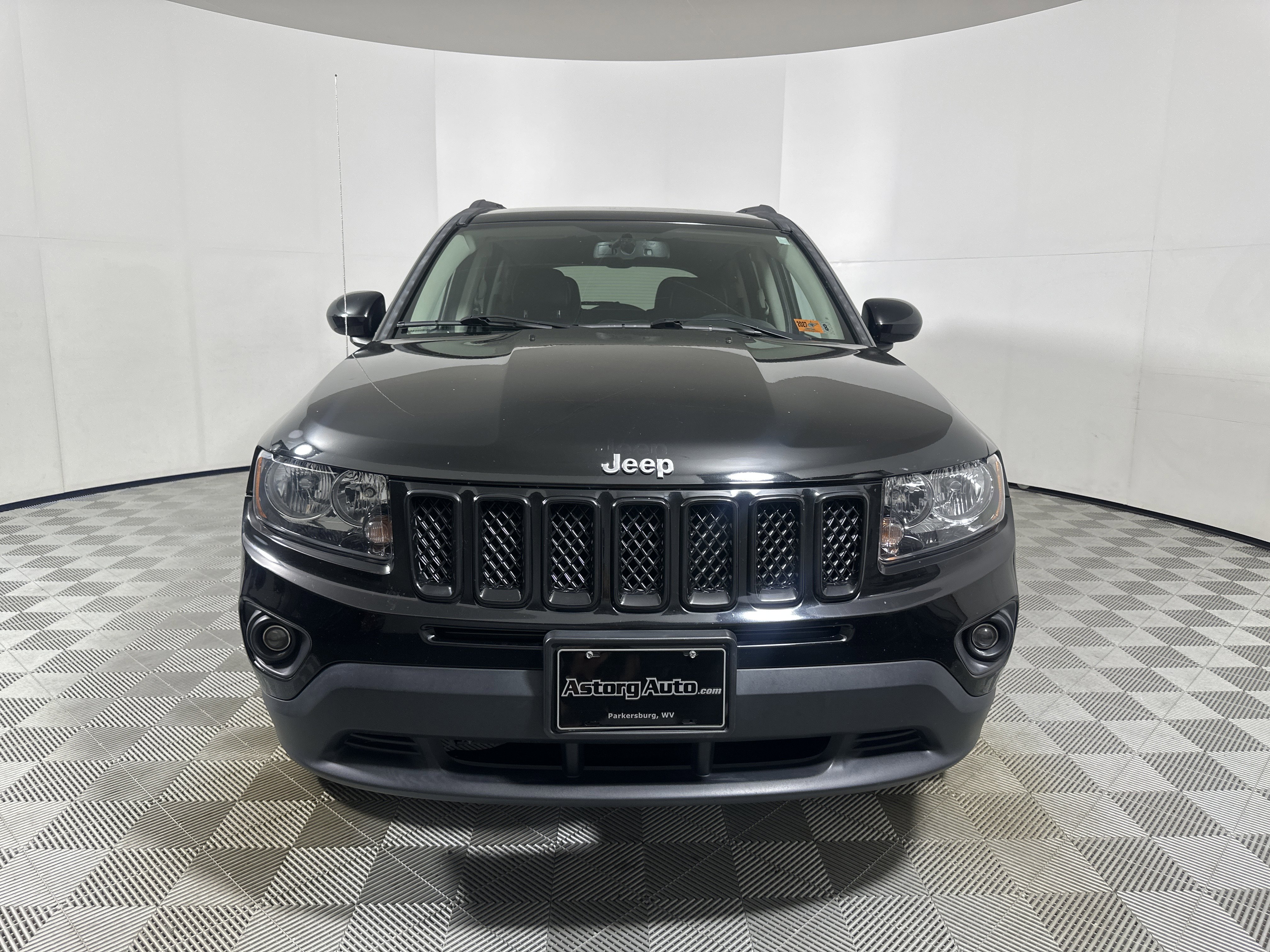 Certified 2017 Jeep Compass Latitude with VIN 1C4NJDEB1HD106787 for sale in Parkersburg, WV