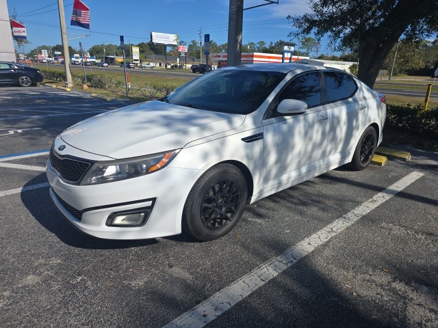 Used 2015 Kia Optima LX with VIN 5XXGM4A79FG380856 for sale in St. Augustine, FL