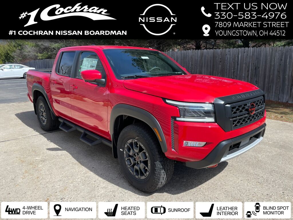 New 2024 Nissan Frontier PRO4X 4D Crew Cab in Boardman, OH 1